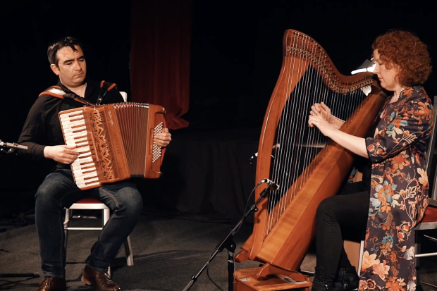 Tríona Marshall (harp) & Martin Tourish (accordion) Tríona Marshall (harp) & Martin Tourish (accordion)