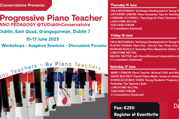 The Progressive Piano Teacher with TU Dublin Conservatoire