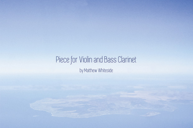 Piece for Violin and Bass Clarinet