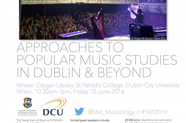 Approaches to Popular Music Studies in Dublin and beyond