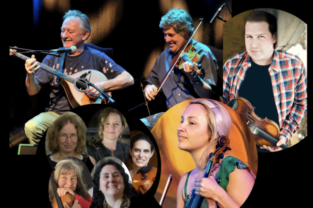 North Atlantic Fiddle Convention - Portage, Sophie Lavoie, Troy MacGillivray, Paddy Glackin and Donal Lunny
