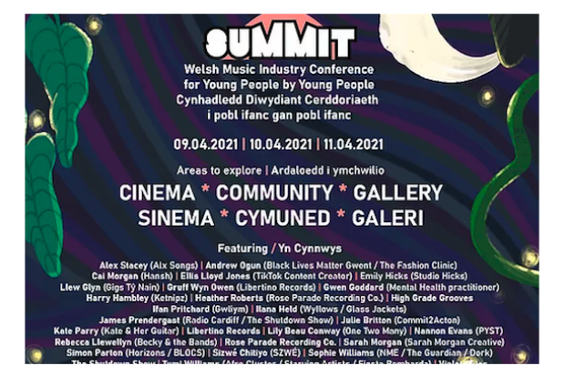 Summit: Welsh Music Industry Conference for Young People