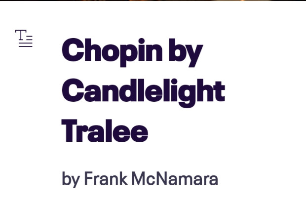 Chopin by Candlelight 