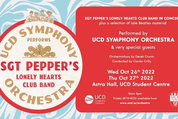 UCD Symphony Orchestra Presents Sgt Pepper in Concert