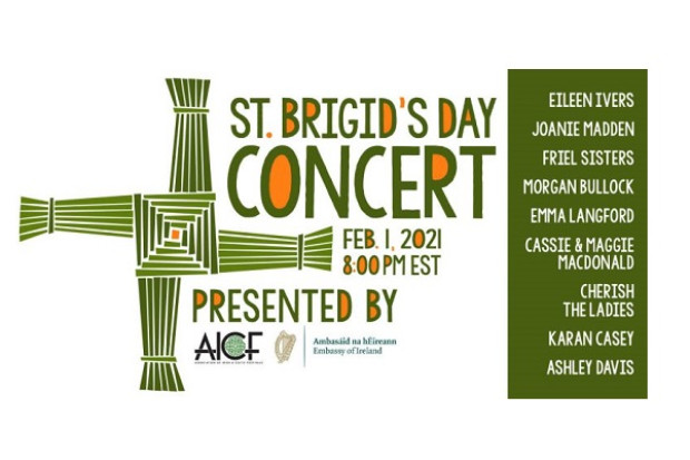 St. Brigid&#039;s Day Concert with Emma Langford, Cherish the Ladies, Eileen Ivers, Joanie Madden and more