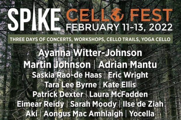 Spike Cello Festival: Patrick Dexter “Wild West: Irish Classics from The Wild Atlantic Way”