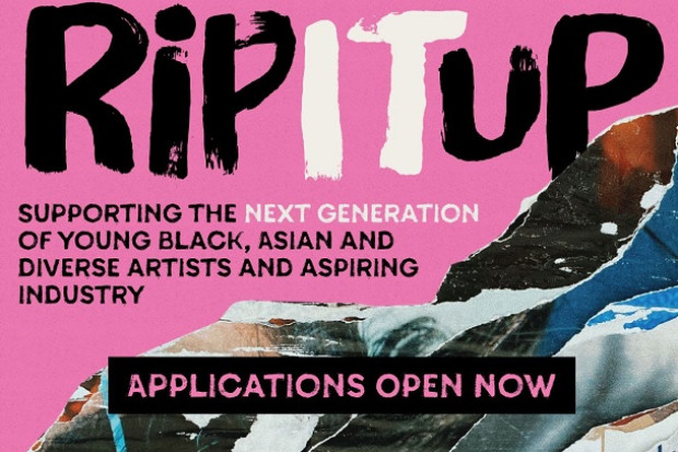 Rip it Up: Call for Young Black, Asian and Diverse Artists and Aspiring Industry Professionals