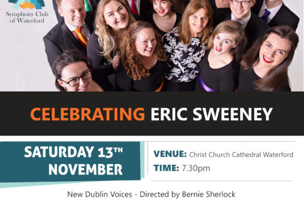 Waterford Music and Symphony Club of Waterford present a FREE live streamed concert celebrating Eric Sweeney