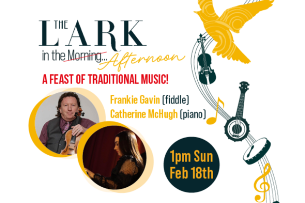 The Lark in the Afternoon: Frankie Gavin &amp; Catherine McHugh